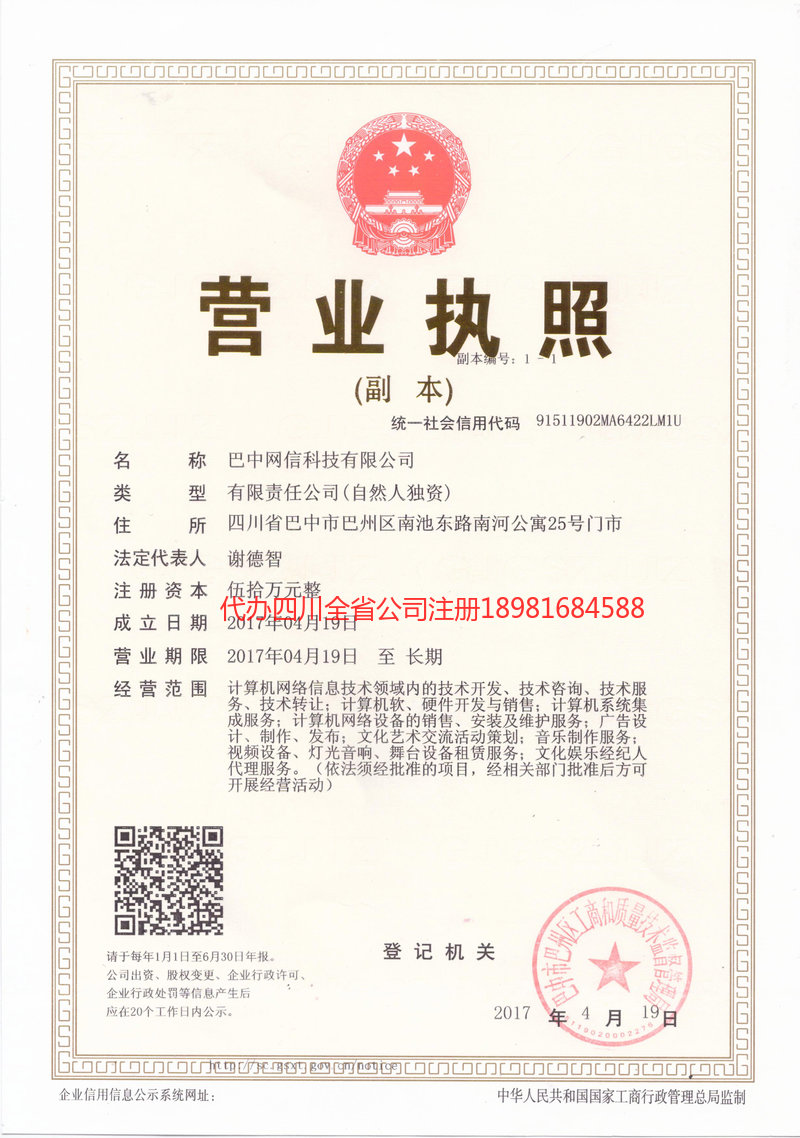 广水广水网信科技有限公司